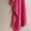 Alyssa Textured Waffle Bath Towel - Rose