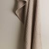 Beehive Bamboo Textured Waffle Bath Towel - Beige