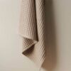 Beehive Bamboo Textured Waffle Bath Towel - Beige