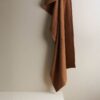 Beehive Bamboo Textured Waffle Bath Towel - Brown