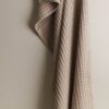 Beehive Bamboo Textured Waffle Hand Towel (Beige) - Set Of Two