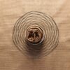 Beehive Bamboo Textured Waffle Hand Towel (Brown) - Set Of Two