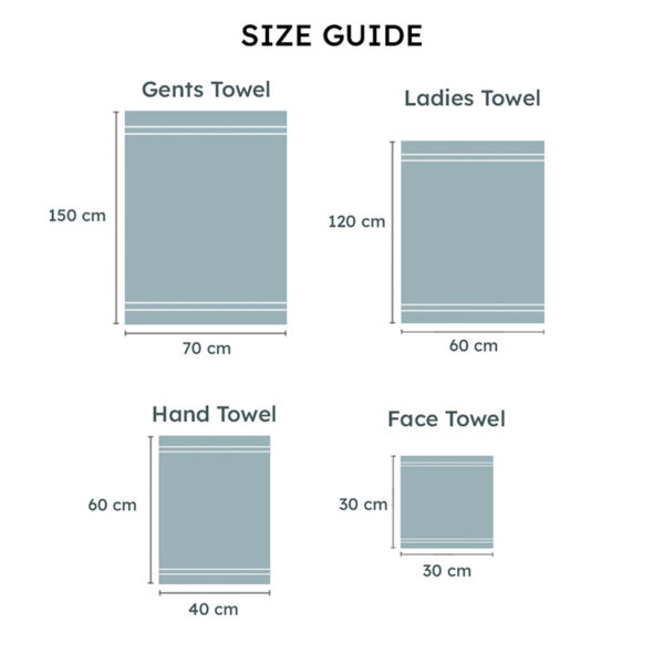 Beige Oh-so-soft Towel (Six Piece Set)
