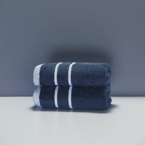 Blue Oh-so-soft Bath Towel