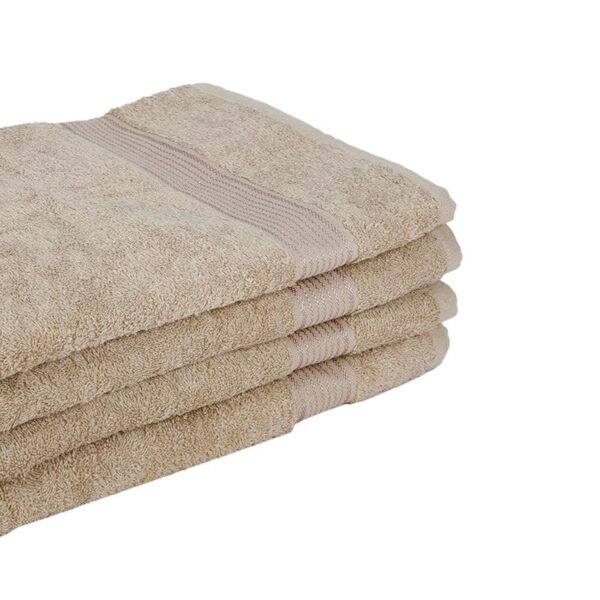 Bodil Bath Towel (Beige) - Set Of Four