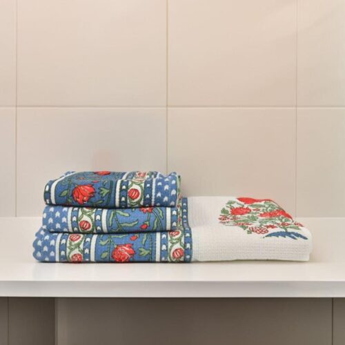 Chakori Waffle Towel Combo - Set Of Three