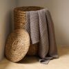 Cloud Soft Waffle Bath Towel - Grey