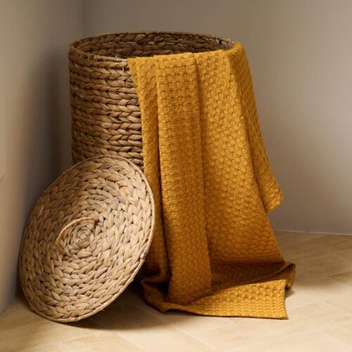 Cloud Soft Waffle Bath Towel - Yelllow