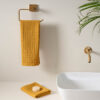 Cloud Soft Waffle Hand Towel (Yellow) - Set of Two