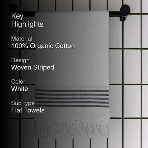 Cosy Kotty Bath Towel - Ivory