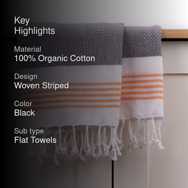 Cosy Kotty Bath Towel - Steel