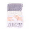 Cosy Kotty Bath Towel - Steel