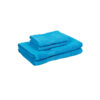 Eva Quick Dry Towel Combo (Blue) - Four Piece Set