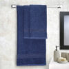 Eva Quick Dry Towel Combo (Dark Blue) - Three Piece Set