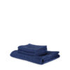 Eva Quick Dry Towel Combo (Dark Blue) - Three Piece Set