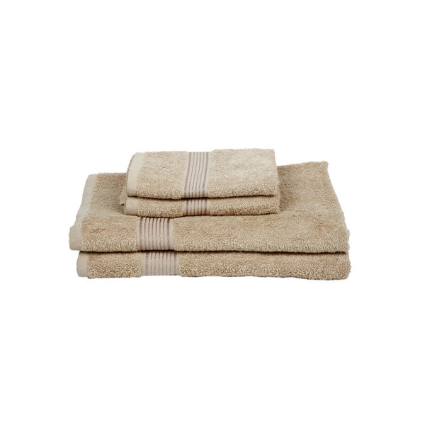 Eva Quick Dry Towel Combo (Taupe) -Four Piece Set