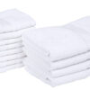 Eva Quick Dry Towel Combo (White) -Twelve Piece Set