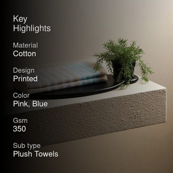 Imago Ombre Cotton Terry Hand Towel - Set Of Two