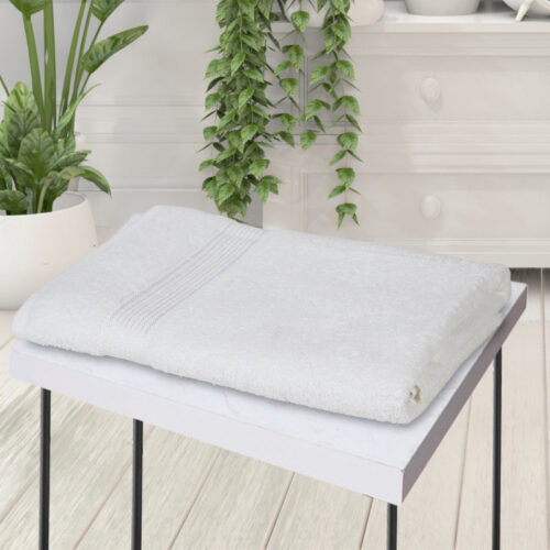 Junia Bath Towel - White