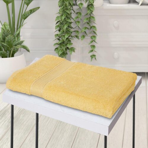 Junia Bath Towel - Yellow
