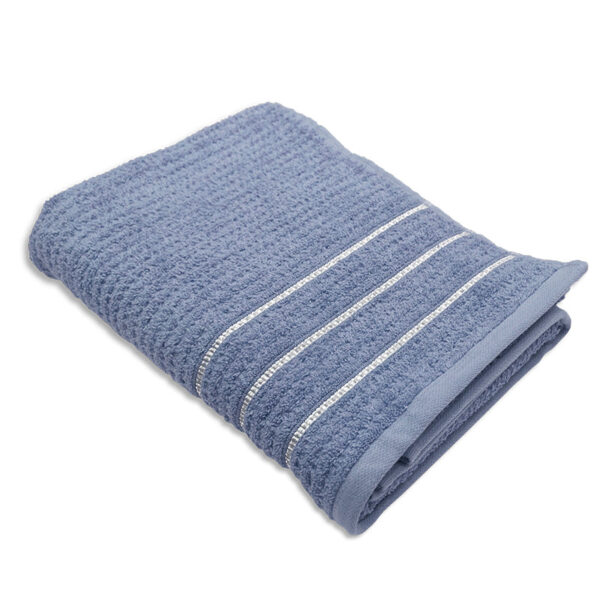 Lisse Cotton Bath Towel - Light Grey