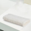 Madras Terry Cotton Bath Towel - White