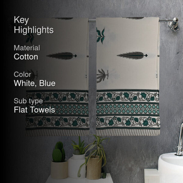 Maitreyi Waffle Hand Towel - Set Of Two