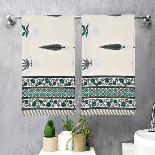 Maitreyi Waffle Hand Towel - Set Of Two