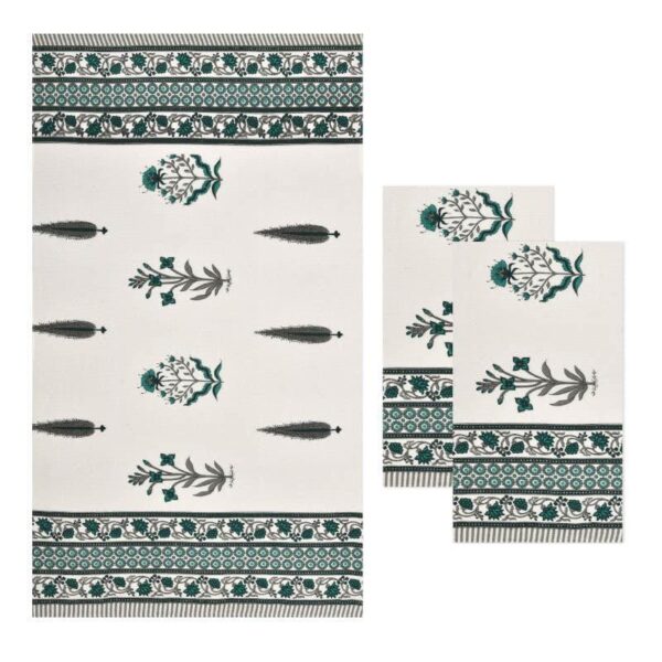 Maitreyi Waffle Towel Combo - Three Piece Set