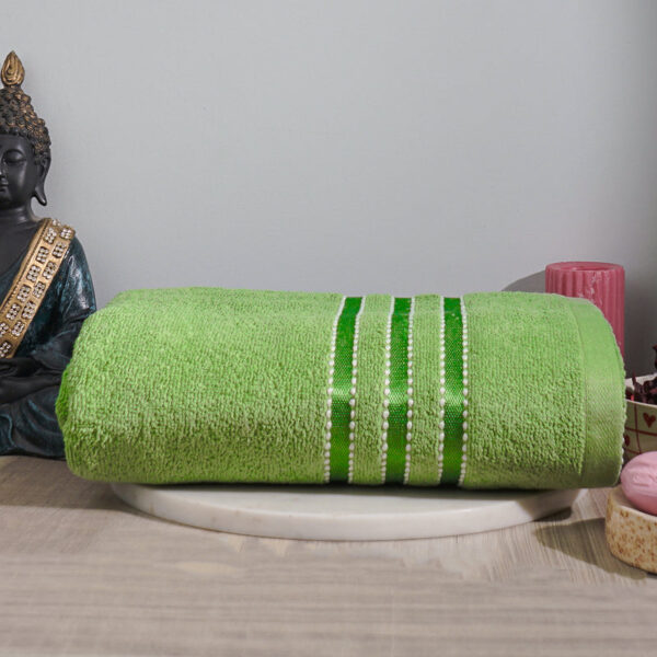 Micro Cotton LuxeDry Comfort Solid Bath Towel - Green