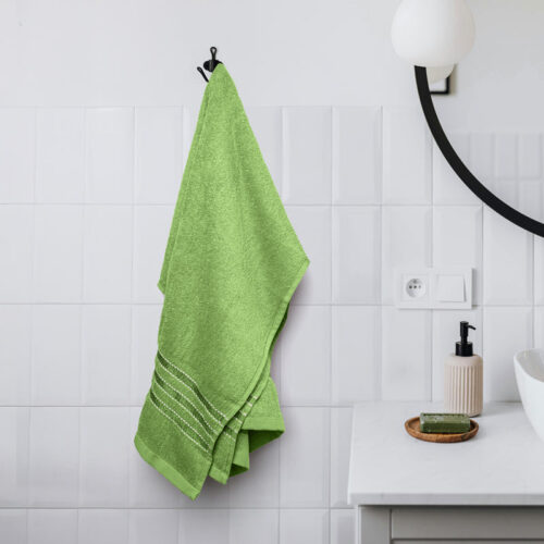 Micro Cotton LuxeDry Comfort Solid Bath Towel - Green