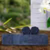 Miorah Towel Combo (Blue) - Three Piece Set