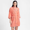 Nautica Cashmere Dreams Cotton Bath Robe - Coral