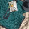 Nautica Feather Embrace Cotton Bath Towel - Teal & Grey