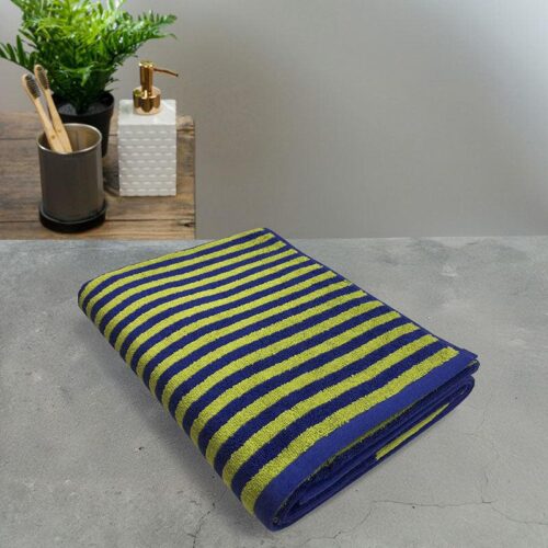 Nautica Imperial Soft Cotton Bath Towel - Green & Blue