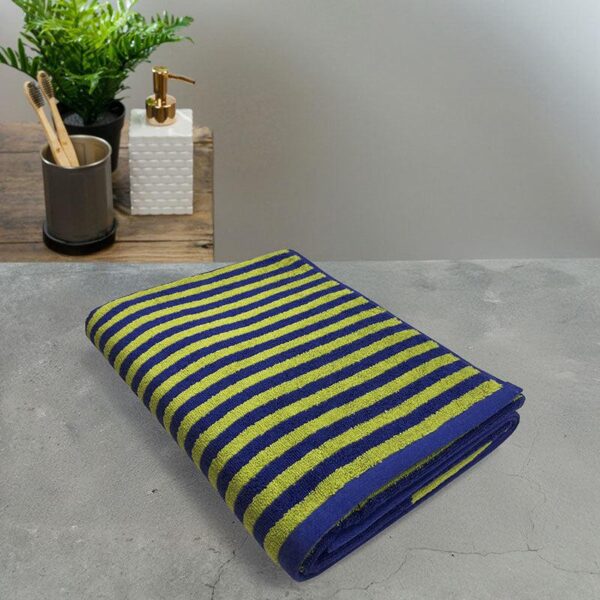 Nautica Imperial Soft Cotton Bath Towel - Green & Blue