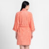Nautica Lounge Cotton Bath Robe - Coral