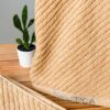 Nautica Riviera Soft Cotton Hand Towel (Light Tan) - Set Of Two