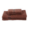 Nuage Cotton Towel Set (Brown ) - Set Of Four