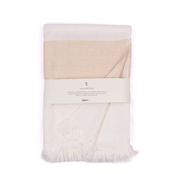 Prittle Pat Bamboo Bath Towel - Beige