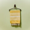 Rodgo Bath Towel (Blue & Yellow) - Set Of Two