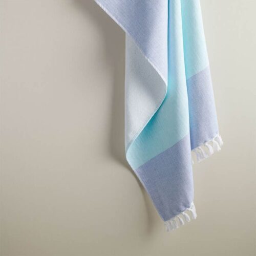 Serene Water Cotton Terry Bath Towel
