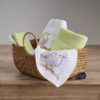 Soft Green Towel Set & Tote Bag - Seven Piece Set