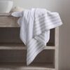 Stevo Stripe Terry Bath Towel