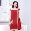 Velvessa Microfiber Bath Wrap - Red