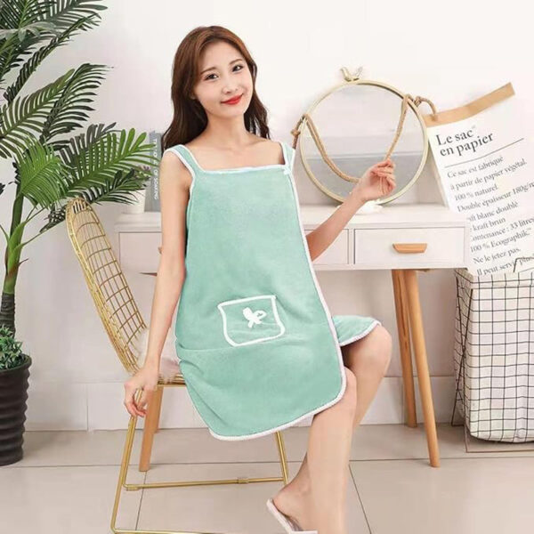 Velvessa Microfiber Bath Wrap - Soft Green