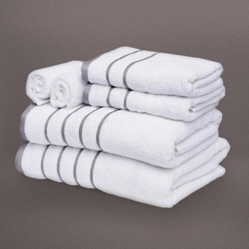 White Oh-so-soft Towel (Six Piece Set)