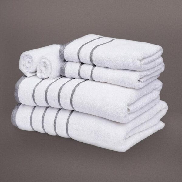 White Oh-so-soft Towel (Six Piece Set)