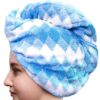 Wren High Absorbent Hair Towel (Blue) - Set Of Two