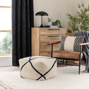 Berber Wool Beanbag Cube Berber Wool Beanbag Cube